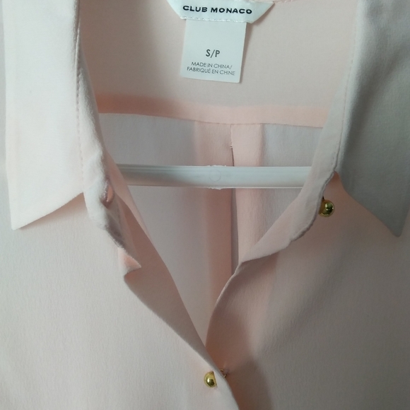 CLUB MONACO 💯%Silk Blouse - Picture 10 of 14